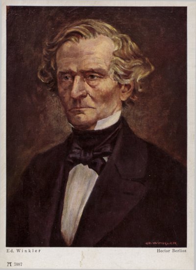 Hector Berlioz, compositor romântico francês (1803-1869) de English School