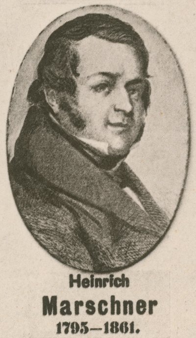 Heinrich Marschner (gravura) de English School