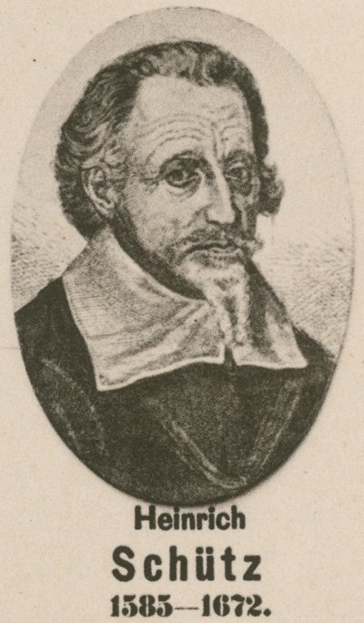 Heinrich Schutz (gravura) de English School