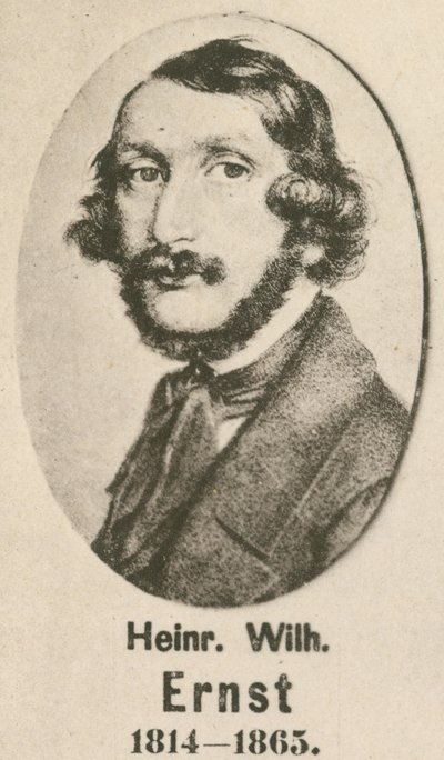 Heinrich Wilhelm Ernst (gravura) de English School