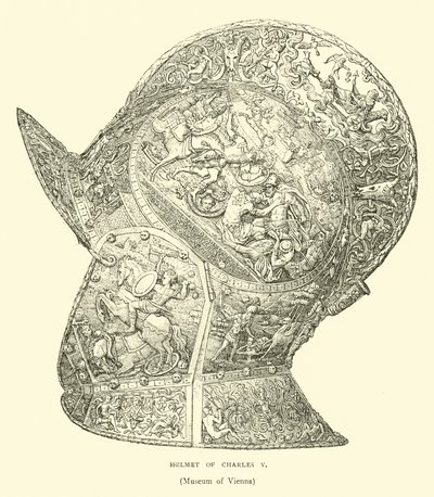 Capacete de Charles V de English School