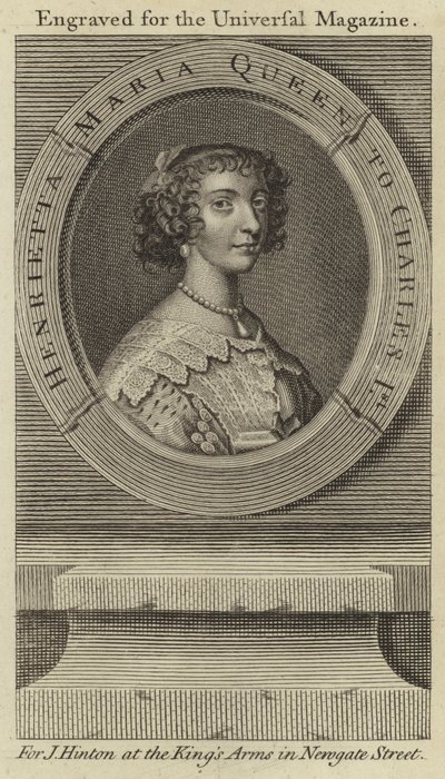 Henrietta Maria, rainha de Charles I de English School