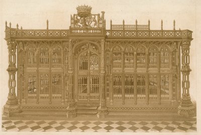 Capela de Henry 7th, Abadia de Westminster, Londres de English School