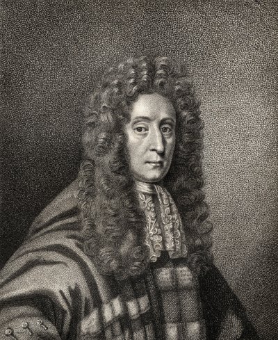 Henry Hare Lord Colerane, gravado por Bocquet, ilustração de &39;Um catálogo de autores reais e nobres, volume V&39;, publicado em 1806 de English School