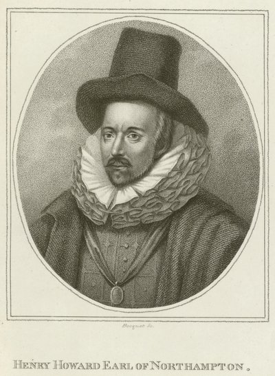Henry Howard, Conde de Northampton (gravura) de English School