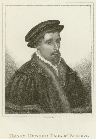 Henry Howard, Conde de Surrey (gravura) de English School