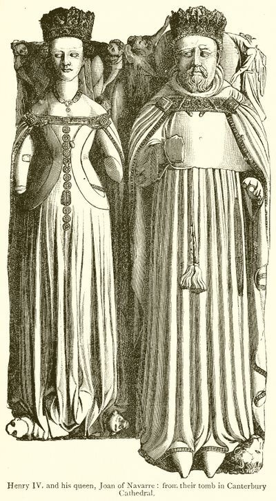 Henrique IV e sua rainha, Joana de Navarra de English School