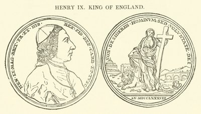 Henrique IX, Rei de Inglaterra (gravura) de English School
