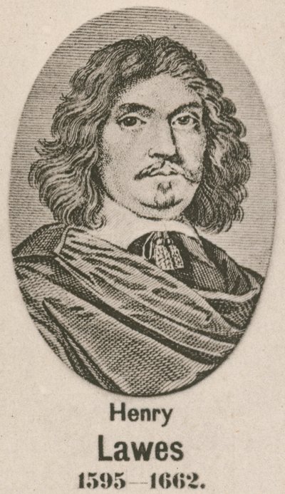 Henry Lawes (gravura) de English School