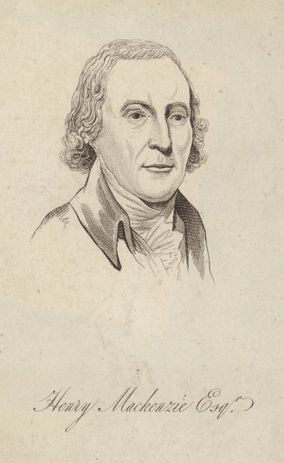 Henry Mackenzie, advogado e escritor escocês de English School