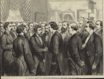 Henry Morton Stanleys retorna para a América de English School