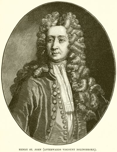 Henry St. John (depois visconde de Bolingbroke) de English School