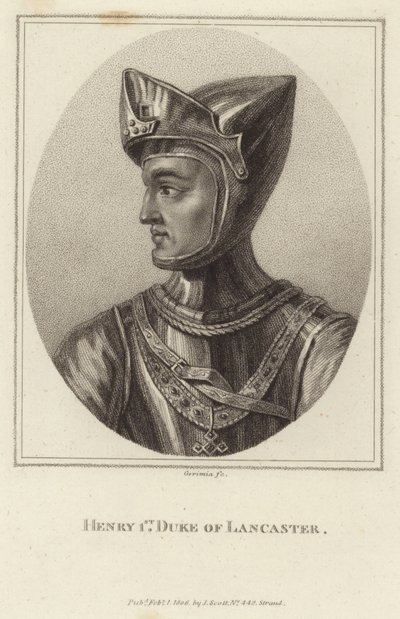 Henry de Grosmont, 1º duque de Lancaster de English School