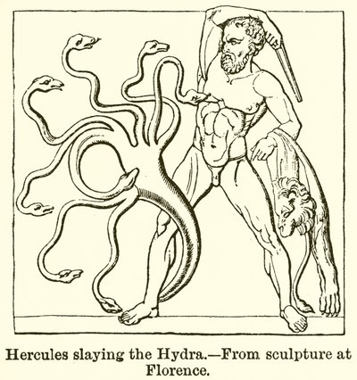 Hércules matando a hidra de English School