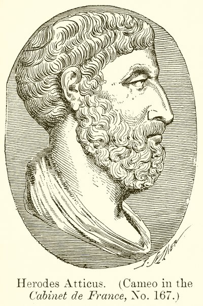 Herodes Atticus. (Cameo no Gabinete de França, nº 167) de English School