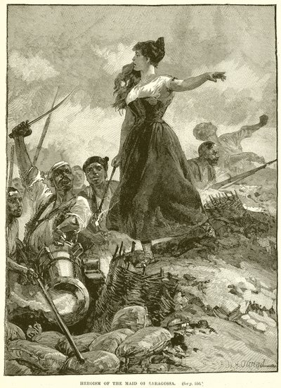 Heroísmo da donzela de Saragoça de English School