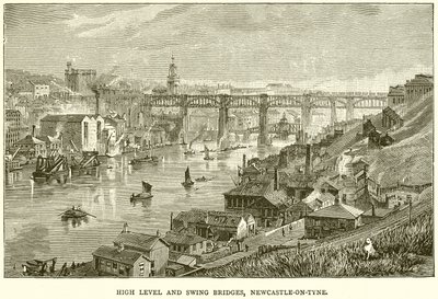 Pontes de alto nível e de balanço, Newcastle-on-Tyne de English School