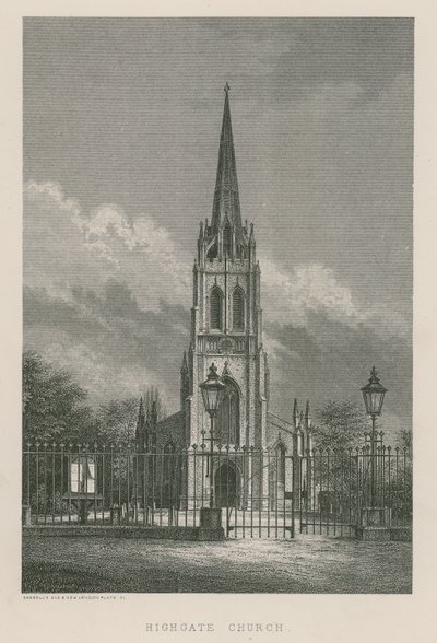 Igreja de Highgate, Londres de English School