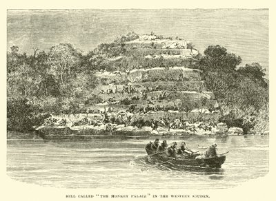 Hill chamado The Monkey Palace no Western Soudan de English School