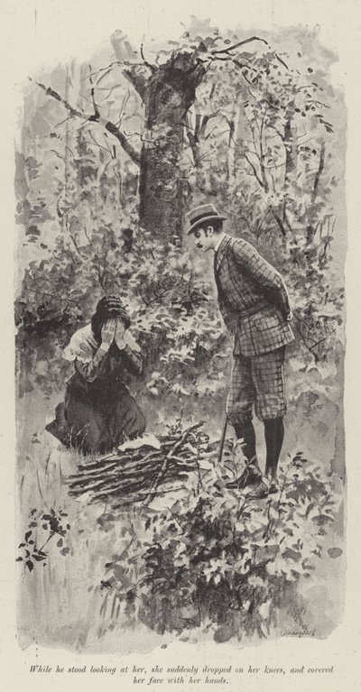 Sua Boa Fada, de Mary Elizabeth Braddon (litho) de English School
