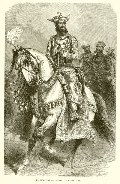 Sua Alteza o Marajá de Gwalior de English School