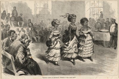 Jogos de férias em Richmond, Virginia; a caminhada do bolo de English School