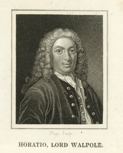 Horatio, Lord Walpole (gravura) de English School