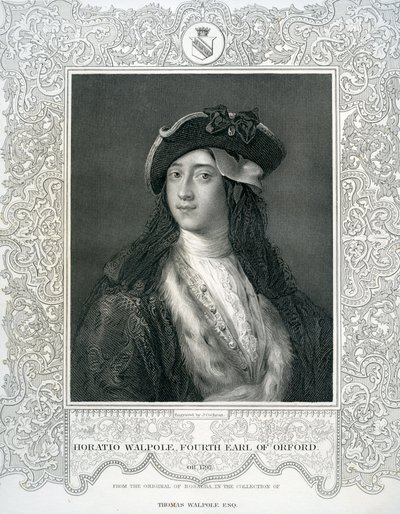 Horatio Walpole, quarto conde de Orford (1717-97) de English School