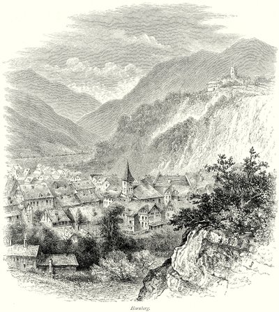 Hornberg (gravura) de English School
