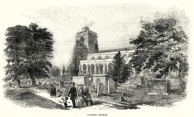 Igreja Hornsey (gravura) de English School