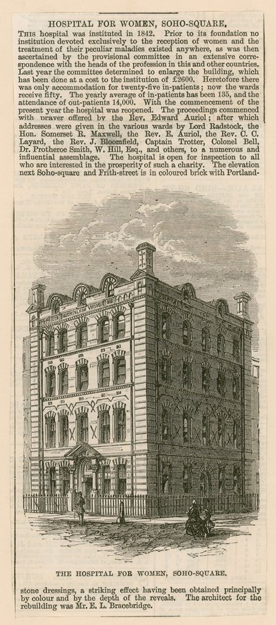 Hospital para mulheres, Soho Square de English School