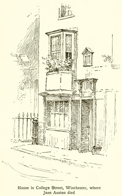 Casa em College Street, Winchester, onde Jane Austen morreu de English School