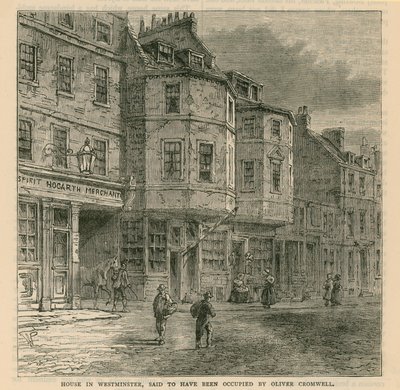 Casa em Westminster disse ter sido ocupada por Oliver Cromwell de English School