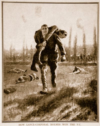 How Lance-Corporal Holmes won the V.C., 1914-19  de English School