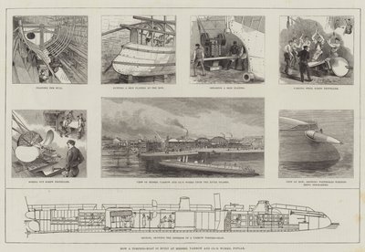 Como é construído um Torpedo-Boat na Messers Yarrow and Company