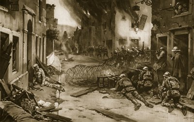 Como os italianos expulsaram os austríacos da queimada de Asiago em junho de 1916 e mantiveram seu impulso em direção às planícies venezianas, 1914-19 de English School