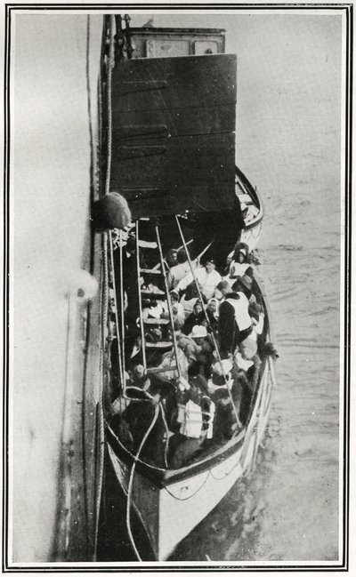 Como os sobreviventes do Titanic foram capturados pelo Carpathia, de 