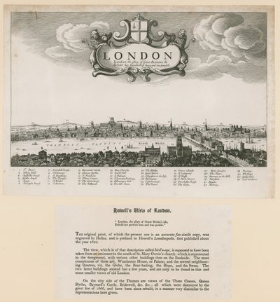 Howells vista de Londres de English School
