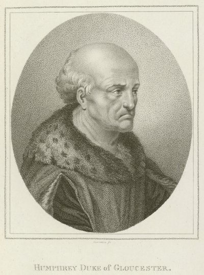 Humphrey, Duque de Gloucester (gravura) de English School