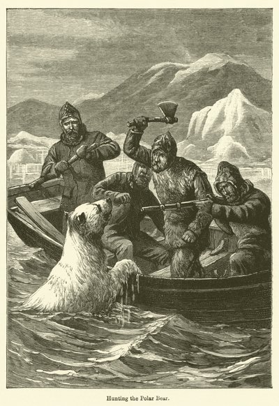 Caça ao Urso Polar (gravura) de English School