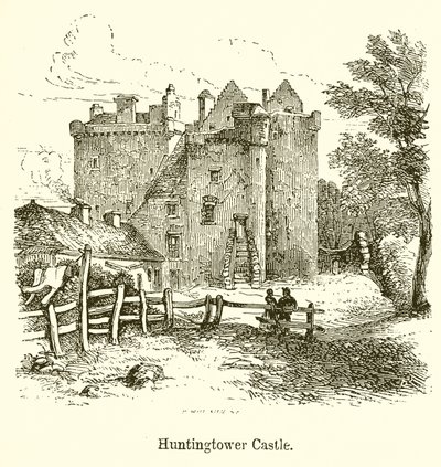 Castelo de Huntingtower de English School
