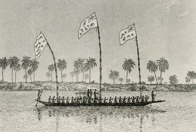 canoa de guerra Iboé de English School
