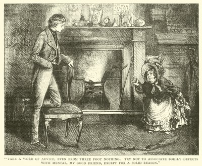 Ilustração para David Copperfield (gravura) de English School