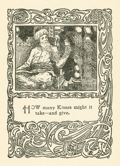 Ilustração para Rubaiyat de Omar Khayyam (litho) de English School