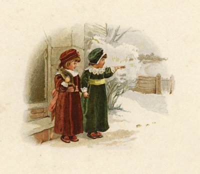 Ilustração para a vinda do pai Natal de English School