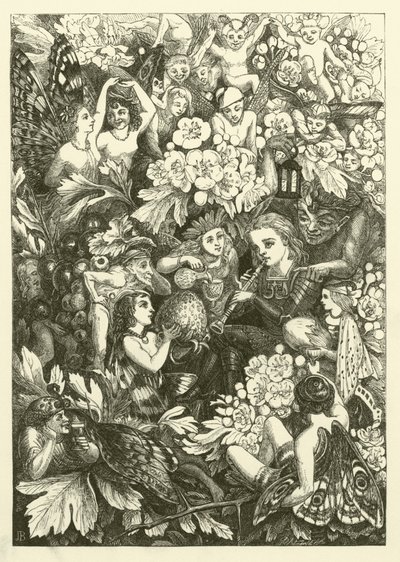 Ilustração para A História de Sir Thomas Thumb (gravura) de English School