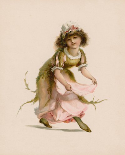 Ilustração para a linguagem das flores de English School