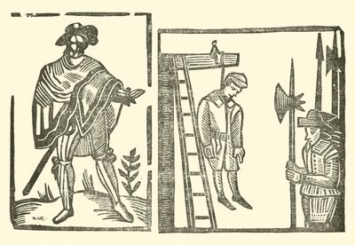 Ilustração para The Roxburghe Ballads de English School