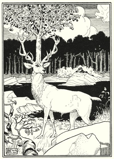 Ilustração para as Aventuras do Barão Munchausen (gravura) de English School