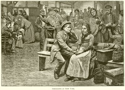 Imigrantes em Nova York de English School